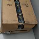 ZOLANOful Round Boucle Storage Ottoman, Sherpa Teddy Fabric Ottoman Footstool with Reversible Tray Lid, Folding Footrest with Storage for Living Room, Bedroom, Dorm, Black, 14.6" x 14.6" x 17.7"