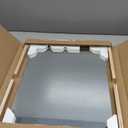 Mirrorons Bathroom Vanity Mirror 16" x 20", Frameless Mirror with Polished Edge, Hangs Horizontally or Vertically. Bathroom Mirror for Wall. Tempered Glass Upgraded Packing