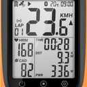 COOSPO Bike Computer Wireless GPS, Cycling Computer GPS Bike Tracker with Bluetooth/ANT+, Waterproof Bicycle Computer GPS Speedometer with Auto Backlight, 2.4 inch LCD Display