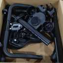 OWLSKY Exercise Bike with APP, Indoor Cycling Bike, 300 lbs Capacity Quiet Stationary Bike for Home Gym Cardio Workout, Adjustable Seat & Tablet Holder (Orange)