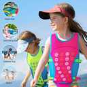 YOTAN Kids Swim Vest, Kid Swim Jacket and Buoyancy Swimming Aid, Modern Design Swimming Vest for Boys and Girls, Innovative Safety Comfort, Green (Large (77-110 lbs))