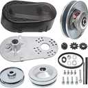 FDJ 1" Go Kart Torque Converter CVT Comet Clutch Go Kart Clutch Replaces Comet 219554A 203814A TAV2 30-75 Yerf Dog Manco Mini Bike 10T #40/41/420 Chain