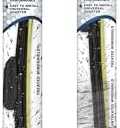 Rain-X 810197 Latitude 2-In-1 Water Repellent Wiper Blades, 26" and 20" Windshield Wipers (Pack Of 2), Automotive Replacement Windshield Wiper Blades With Patented Rain-X Water Repellency Formula