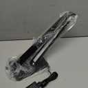 LED Desk Lamp for Home Office, 3 Levels Dimmable Desk Light with USB Charging Port, Small Study Lamp, Reading Light for Table, Black, 5000K