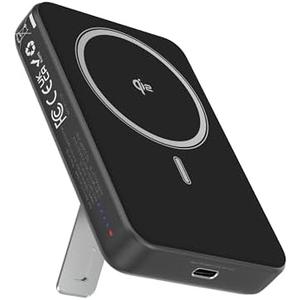 TESSAN Magnetic Portable Charger Travel Essentials, Qi2 Certified, 10,000mAh Wireless Power Bank Battery Pack PD22.5W for Magsafe Fast Charging, Compatible with iPhone 16/15/14/13, Samsung, AirPods