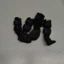 VALFRID Waterproof Grip Dog Shoes,Anti-Slip Dog Socks Boots,Zipper Dogs Booties Paw Protectors for Hardwood Floor,Indoor and Outdoor for Small Medium Large Dogs Black (Size 1)