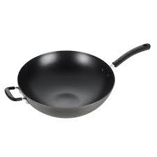 T-Fal Essentials Black Wok, 14"