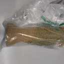 Mud Pie Resin Woven Candlestick, Small; 8 1/2" X 3 3/4" Dia