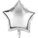 durony 12 Pieces 18 inches Silver Star Foil Balloons Star Shaped Mylar Star Helium Ballons Party Decorations For Birthday Party Anniversary Supplies, Medium