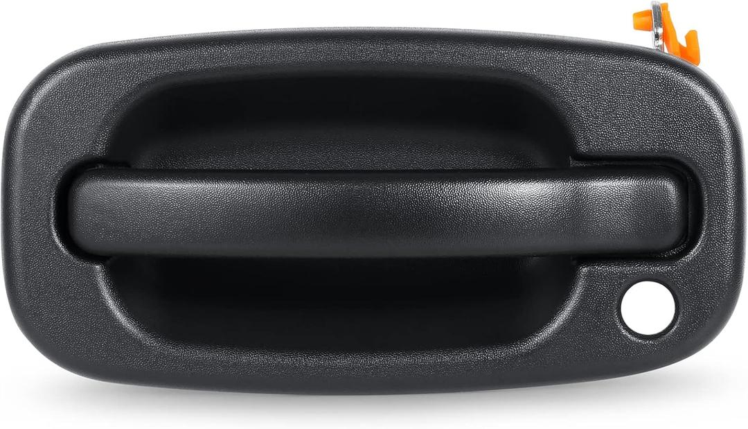 FAERSI Exterior Outside Door Handle Front Left Driver Side for 1999-2007 Chevy Silverado, Tahoe, Suburban, Avalanche, GMC Sierra, Yukon Denali, Cadillac Escalade 77261 15034985 (Front Left with Key Hole)