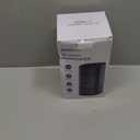 Humidifiers for Bedroom, 2.0L Cool Mist Humidifier for Home Plant and Baby Nursery, Quiet Ultrasonic Humidifier with 360 Nozzle, Auto Shut-Off, Filterless, Black