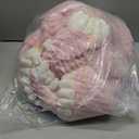 LYCY Women's Plush Fleece Pajama Set,Soft Cozy Pajama for Women Warm Sleepwear Lounge PJS (Medium, Pink+white)