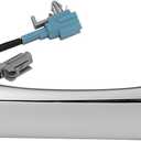 Front Left Driver Chrome Exterior Door Handle (w/o Light) for 2008-2020 Infiniti EX35 EX37 FX37 FX50 M35H M37 M56 QX50 QX56 QX60 QX70 QX80, Replaces OE# 806401BA0A 806461BA0A - w/ Smart Key Entry