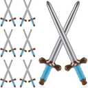 NQEUEPN 12pcs Inflatable Swords, 24 Inch Inflatable Pirates Swords Pirate Party Swords Inflatable Toy Swords Pirate Party Supplies for Birthday Cosplay Halloween Costume