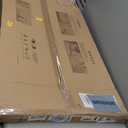 Art3d Drop Ceiling Tiles 48x24, Decorative PVC Ceiling Panels, Waterproof Rustproof and Durable 12-Pack, Glue Down, Rectangular Black (12pcs 24x48 in.)