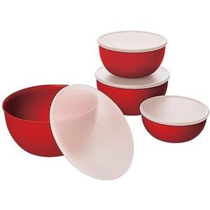 KitchenAid Prep Bowls with Lids, Set of 4