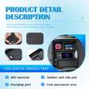 EDBETOS Full Center Console Organizer Compatible with 2023 2024 Ford F250 F350 F450 F550 Super Duty Insert Tray Accessories Armrest Box Secondary Storage Box, Original Tray Can be Placed on top