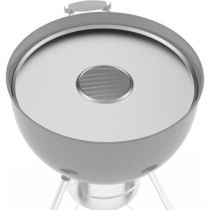 Stanbroil Round Griddle Insert for Weber 22" Kettle Charcoal Grills, Stainless Steel Flat Top Griddle Plate Plancha Kettle Grill Accessory
