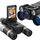 Digital Night Vision Binoculars with 2.4" IPS Screen, 12X Zoom Infrared Binoculars with Camera, Built-in Display, Includes 32GB Memory Card for Bird Watching, Hiking, Travel