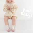 Baby Toddler Non-Skid Crew Socks Non Slip Socks Girl Boy Newborn Infant First Walking Floor Socks 6 Pairs (0-12 Months, Shoe-like)