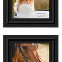 Home Décor Picture Frame Set, Multi Pack, 4-4x4, for Instagram Photo Wall Gallery or Tabletop Display Use Frames for Collage Sets with Your 4x4 Picture Frame - Black