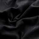 Entisn Minky Fabric by The Yard, 1 Yard x 60 Inch Wide Pre-Cut Minky Fleece Fabric Black Cuddle Minky Fabric, Soft Plush Fabric Solid Minky for Blanket, Pillow Cover, Scarf, Sewing