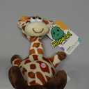 Hopearl Talking Giraffe Repeats What You Say Shaking Head Electric Interactive Animated Toy Speaking Plush Buddy Gift for Toddlers, 9.5''