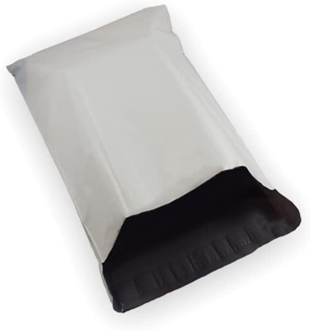 15 EcoSwift 19 x 24 White Poly Mailers Size #8 Self Sealing Bulk Packaging Materials Shipping Supplies Envelopes Bags 19 inches by 24 inches