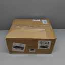 UNITSTAGE 10-Tier Tall Shoe Rack Organizer Shoe Storage for Entryway 30-40 Pairs Metal Shoe Rack for Closet Heavy-Duty Shoe Rack with Wooden Top Shelf for Garage Rustic Brown