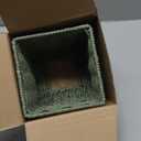 Sage Green Tissue Box Cover Square Natural Paper Rope Hand Woven Tissue Box Holder for Bathroom Living Room Bedroom Kitchen Table Desk Office Boho Home Decor