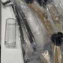 36 Inch Farmhouse Ceiling Fans with Lights Vintage Rustic Chandelier Ceiling Fan with Remote Double-Sided Modern Farmhouse Chandelier for Kitchen Dining Room Living Room Bedroom Indoor (Black)