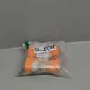 Dog Shoes for Small Medium Large Dogs,Winter Dog Snow Boots & Paw Protectors Waterproof for Cold Weather & Hard Floors,Adjustable Anti-Slip Dog Booties with Removable Wool Liner (Orange, 7)