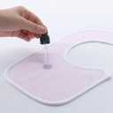 Hakochia Waterproof Baby Bibs Organic Cotton Super Soft and Absorbent With Adjustable Snap for Baby Boys and Girls