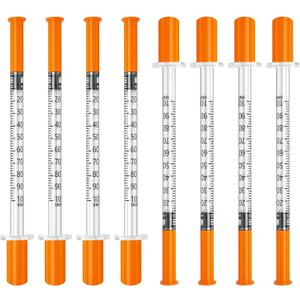 Jeringas, 1ml/cc 30G 5/16" (8mm), 100 Pack