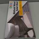 AZEN Wood Toilet Stool Squat Adult, Poop Stool for Bathroom Adults, Portable Toilet Potty Stools for Adults, 7 Inch Height (Black (1 Pack))