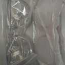 Aqulius 2 Pack Stylish Safety Glasses Goggles, Scratch Resistant, Safety Glasses for Women, Blue Light, Glasses for Nurses (Pink/Clear)