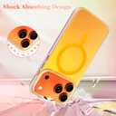 OOK Magnetic Color-Shifting Iridescent Case for iPhone 17 Pro, Orange