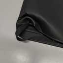 YOTINO Sheet Music Folder, 3 Ring Choral Muisc Folder,13"x10.2" PU Leather Music Binder Black with Elastic Band and Handle Fits Letter Size 8.5 x 11 inch