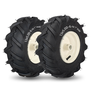 13x5.00-6 Tiller Tire and Wheel 1" Axle, 2PK for Craftsman Troy-Bilt