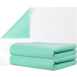 Inspire Super and Ultra Absorbent Reusable Bed Pads (23" X 36" Reusable 2 Pack)