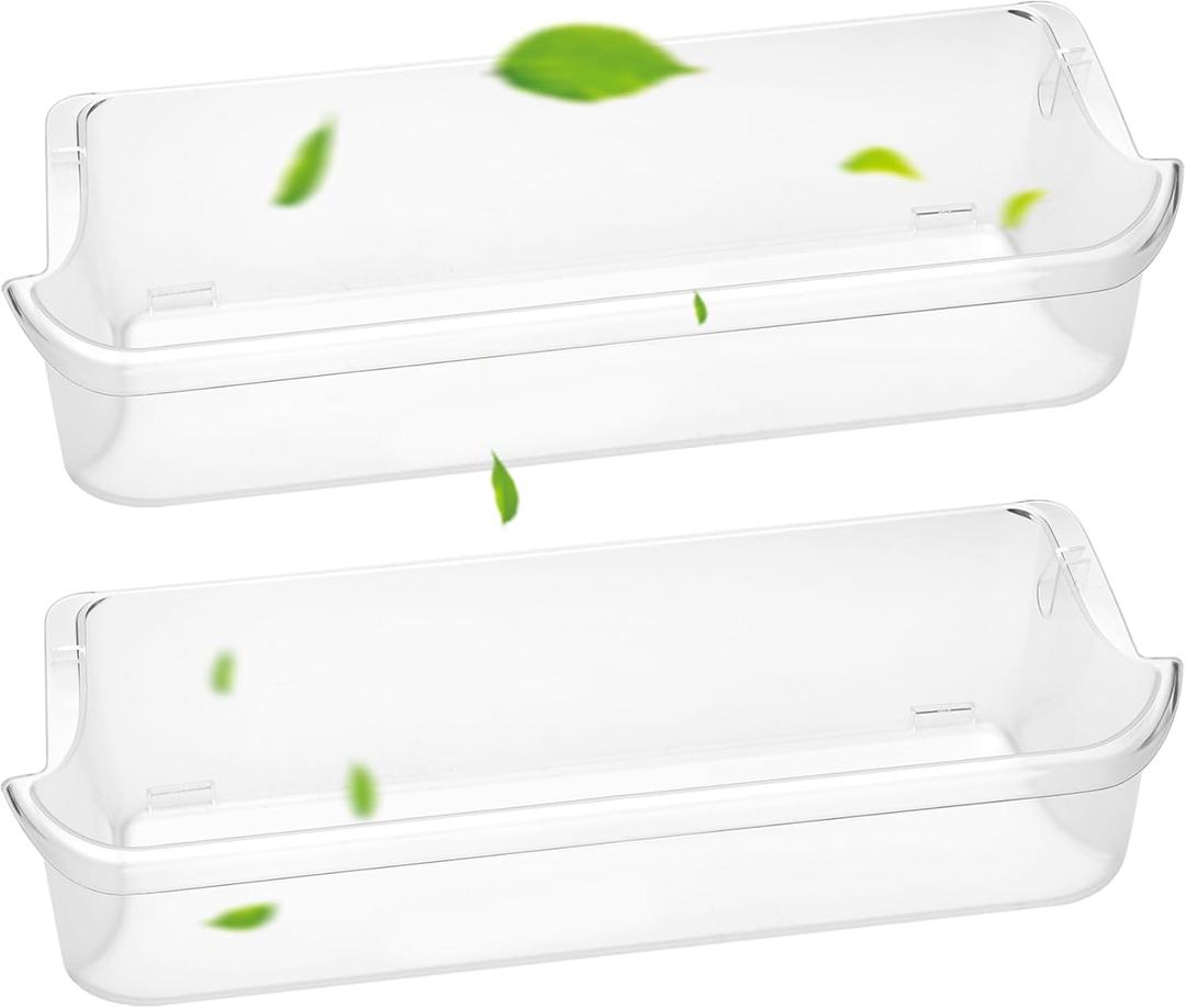 241505301 Refrigerator Door Shelf Bin Replacement 2 Pack, 241505301 Door Bin Replace PS976745 1056476 AP3769131, 241505301 Frigidaire Bin Door Compatible with Frigidaire Kenmore Electrolux