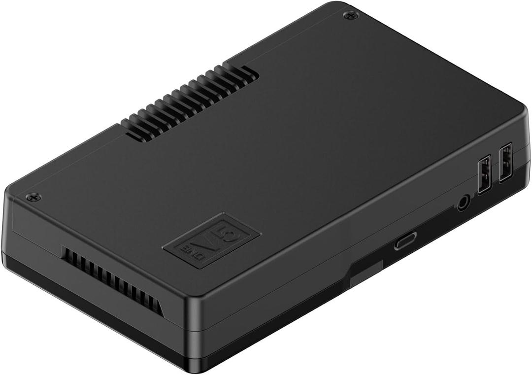 Argon ONE V5 Case Only for Raspberry Pi 5 | Casted Aluminum case for Raspberry Pi 5, Expandable up to Dual M.2 NVME Drives, Built-in DAC with Microphone, Dual HDMI Port, 30mm Fan