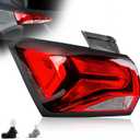 Outer Tail Light Assembly for Chevrolet Equinox 2022, Halogen Rear Brake Turn Signal Outer Tail Lamp Taillight Assembly for Chevy Equinox 2022 85608639 85132581 GM2804152, Driver Side, W/ Bulbs