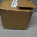 Vintage Blue and White Brown Round Vase, Chinoiserie Porcelain Blue Floral Vase, Mid Century Modern Pottery Flower Vases for Bouquet and Home Rustic Farmhouse Dining Table Decor