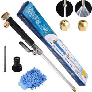 High Pressure Washer, 2-in-1 High Pressure Power Washer, Jetson High Pressure Washer, for Floor Wall Fence Cleaning Garden Watering (Black)