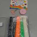 Zefy 650 Pcs 13 Colors Wax Craft Sticks, 6 Inches Bendable Wax Sticks with Storage Box, Travel Road Trip Activities Summer Camping Essentials Easter Gifts for Kids Boys Girls