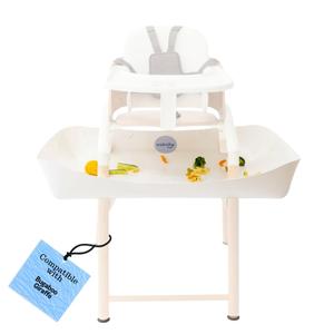 CATCHY - Food Catcher - Compatible with Bugaboo Giraffe + 11 Other High Chairs - Highchair Sold Separately - Baby Food & Mess Catcher - Under High Chair Accessory
