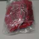 BIGXIAN Kids Hooded Velvet Cloak Halloween Christmas Cosplay Fancy Cape (Red)