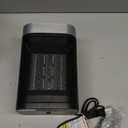 Small Portable Space Heater for Indoor Use - VOCRS 1500W PTC Electric Heater with Thermostat, Remote Control, 12H Timer, Eco and Fan Mode, Rapid and Safe Heating for Bedroom, Office