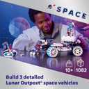 LEGO Technic Lunar Outpost Moon Rover Space Vehicle Building Toy - All-Terrain Explorer for Kids, Boys & Girls, Ages 10+ - Buildable Space Decor for Any Room - Gift Idea for Birthdays - 42211